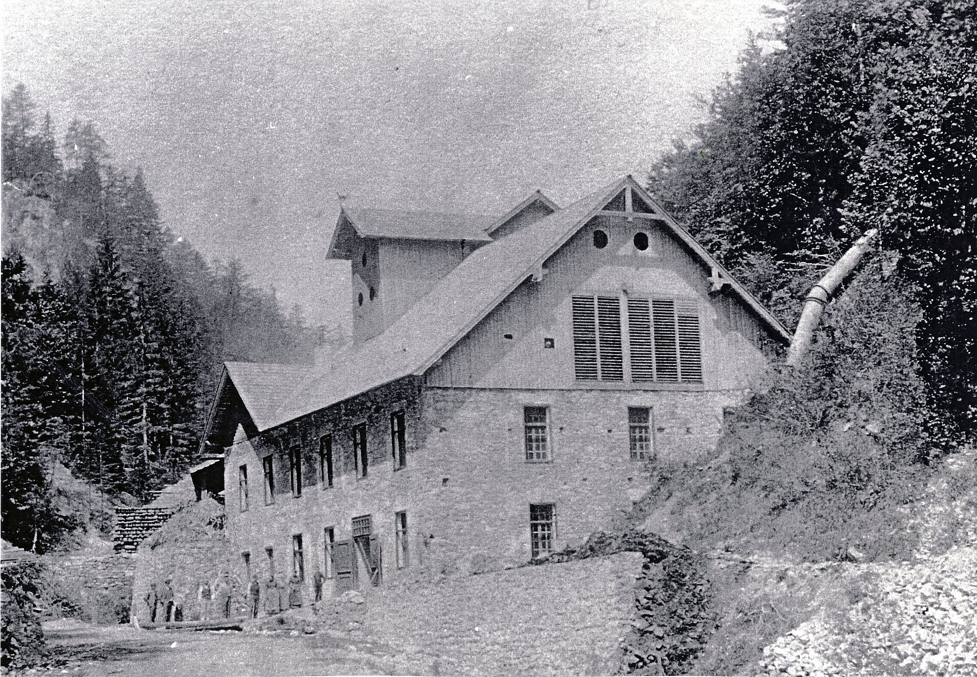 Holzstoff Pappefabrik im Gitschtaler Gösseringgraben