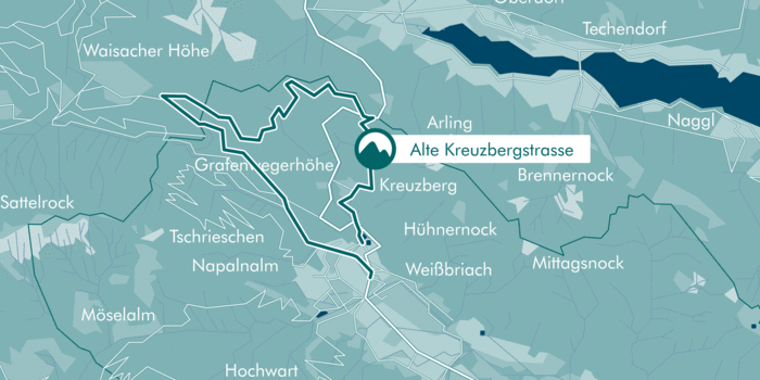 Karte: Alte Kreuzbergstrasse