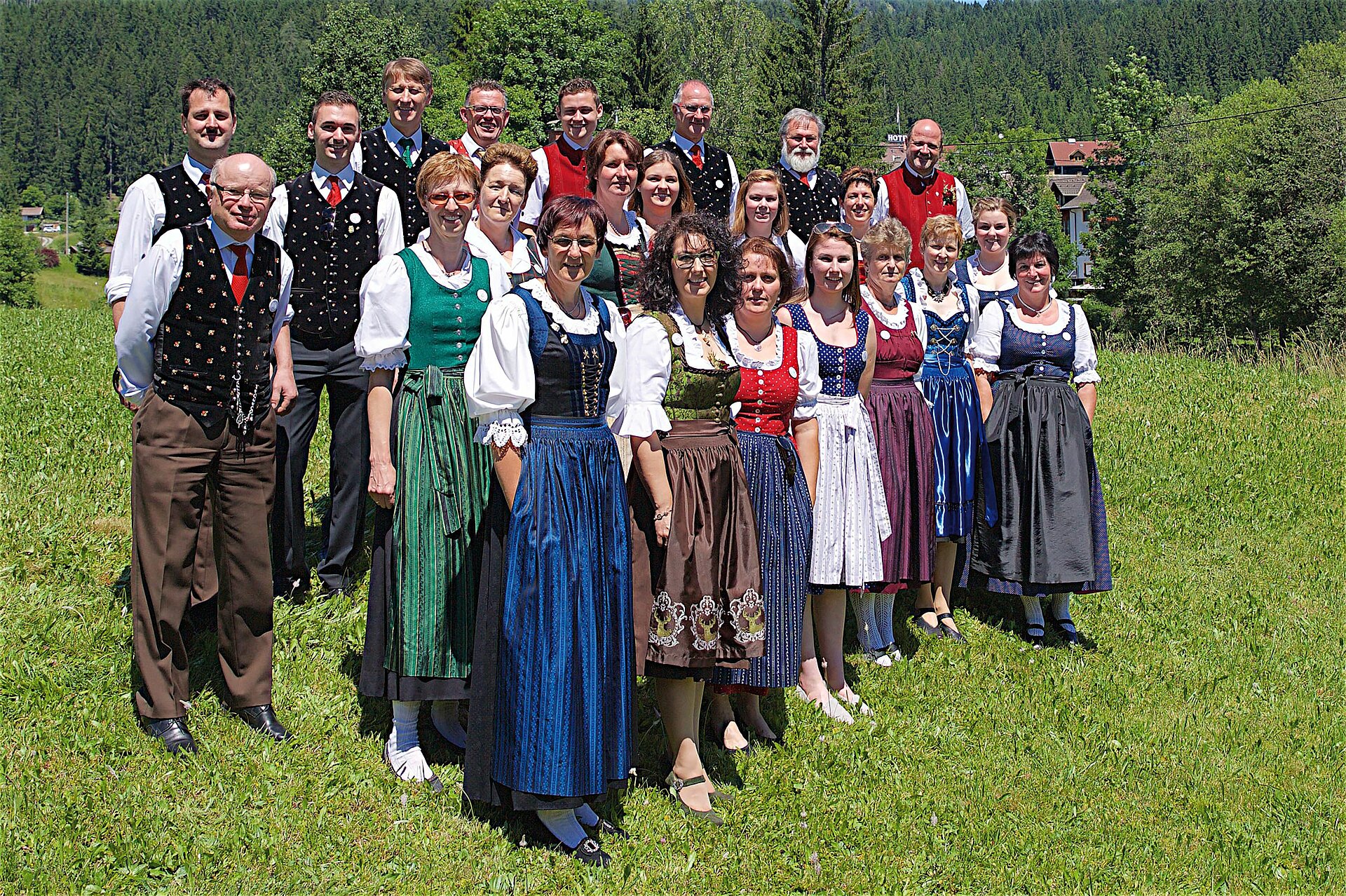 Gruppenfoto vom Gemischten Chor